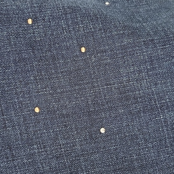LEVI'S Woman's Classic Mid Rise Skinny Studded Jeans Denim Sz 8 29/30 - Picture 3 of 16